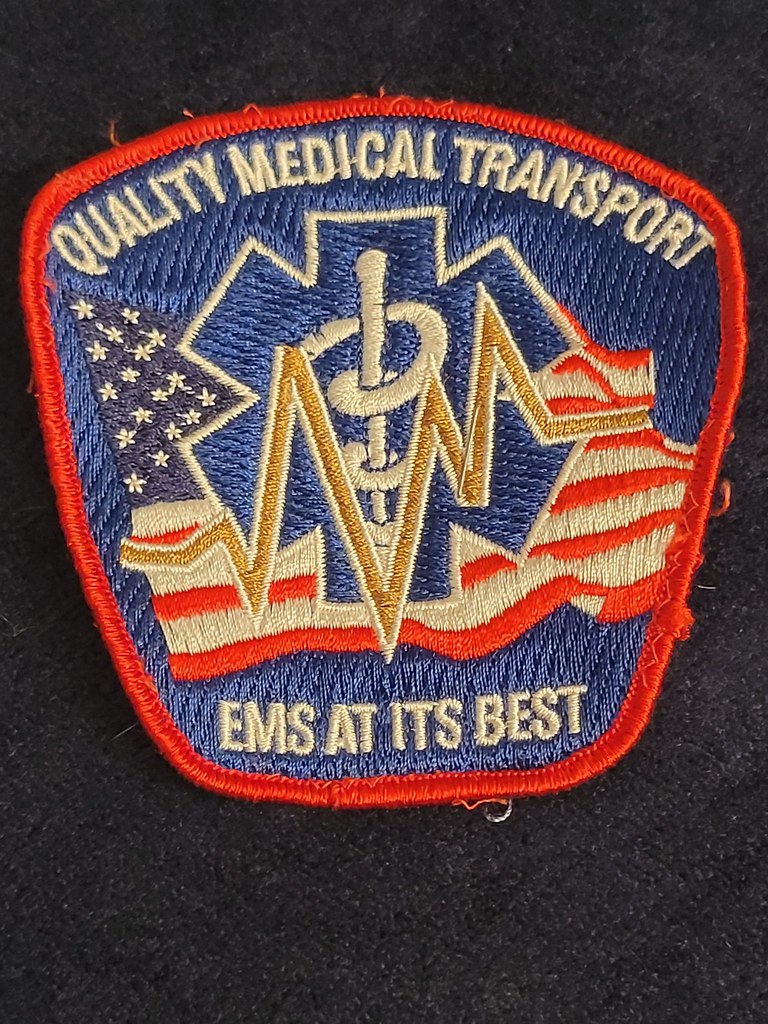 Quality Medical Transport Patch. (Current Style.) Alex Missing Flickr
