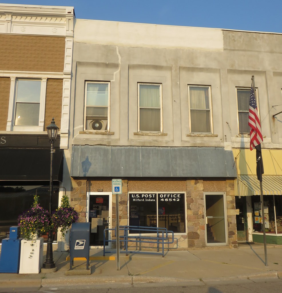 Post Office 46542 (Milford, Indiana) Milford, Indiana is a… Flickr