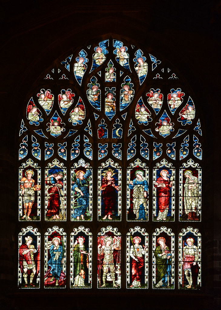 Stained Glass, Albion Church, Ashton Under Lyne Taken at t… Flickr