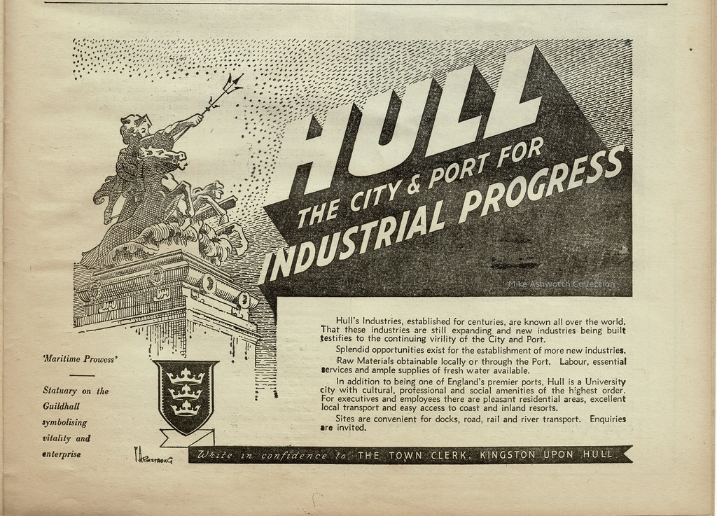 The Trade of Hull & the Humber Ports Hull Daily Mail 1963 adverts