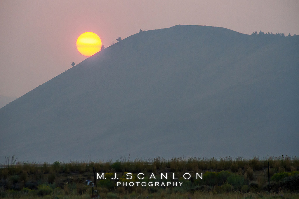 Watson Mountain Cowdrey, Colorado Sunset behind Watson M… Flickr