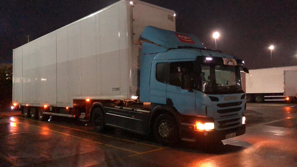 Argos Scania P400 FH13JXC Argos Heywood Grimmys Truck Photos Flickr