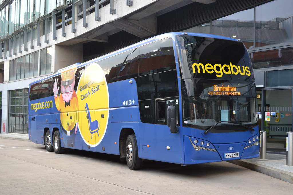 Stagecoach Megabus 54219 YX63NHF Seen in Manchester 2nd Ju… Flickr