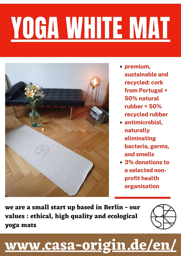 Yoga White Mat Shop for white Yoga Mat made of white cork … Flickr