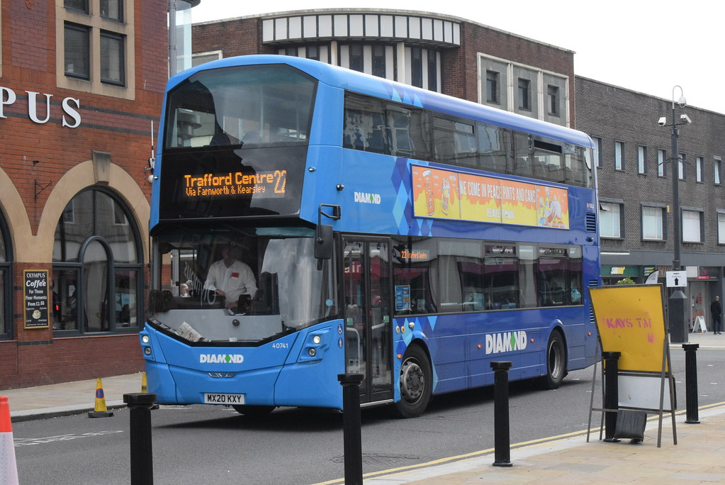 DNW 40741 Bolton Interchange Diamond North West Wright S… Flickr