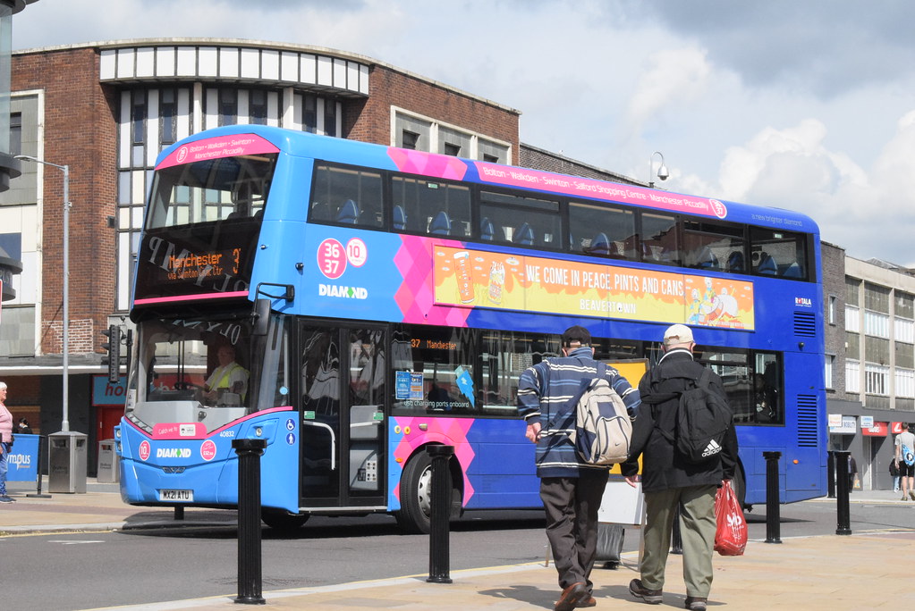 DNW 40832 Bolton Interchange Diamond North West Wright S… Flickr