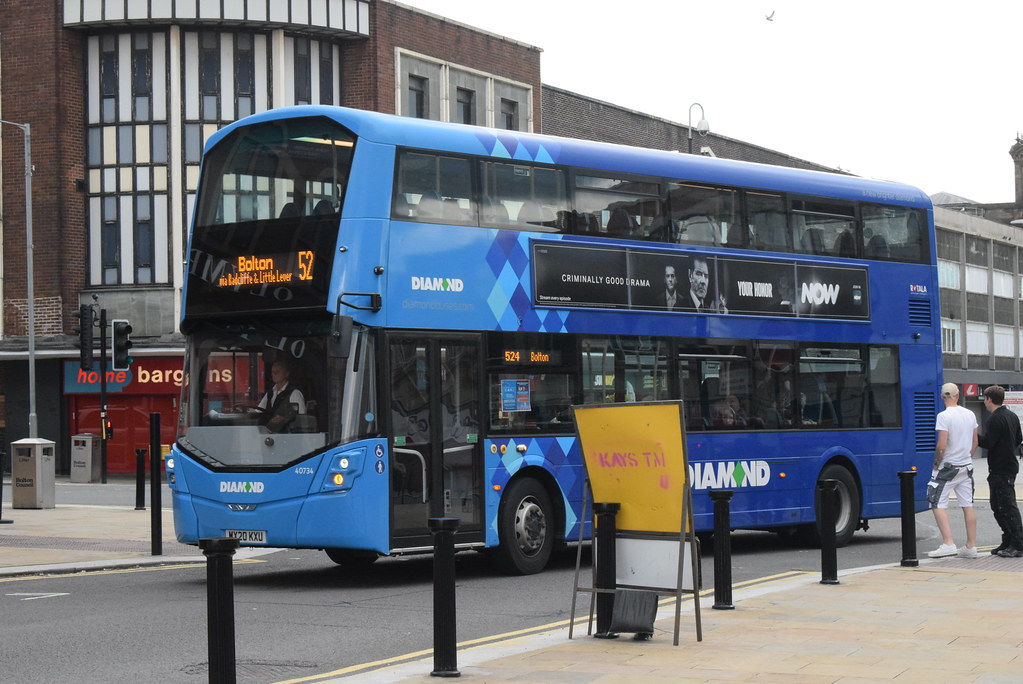 DNW 40734 Bolton Interchange Diamond North West Wright S… Flickr