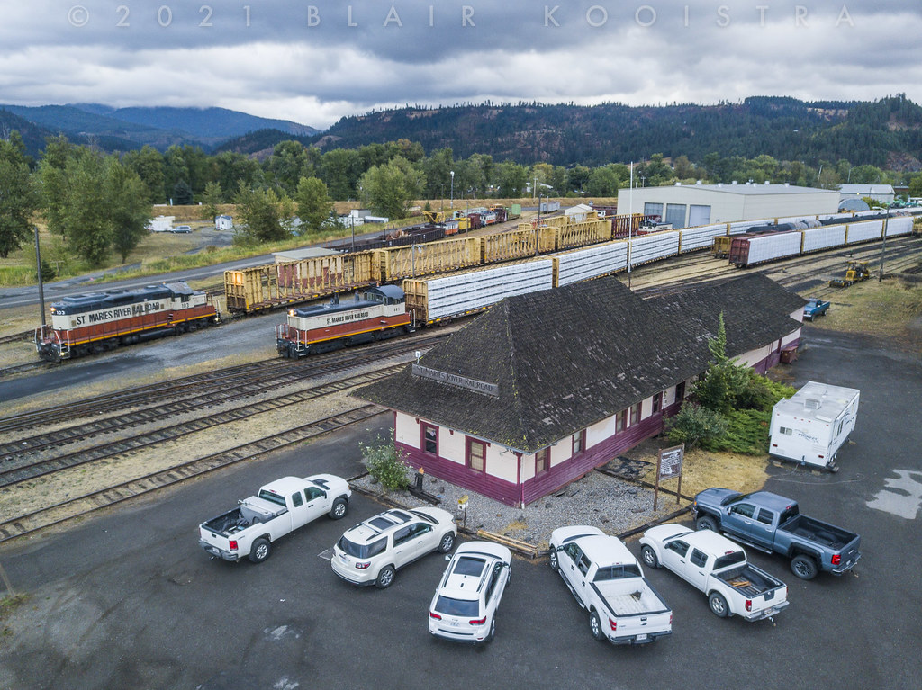 St. Maries, Idaho, HQ of St. Maries River Railroad Flickr