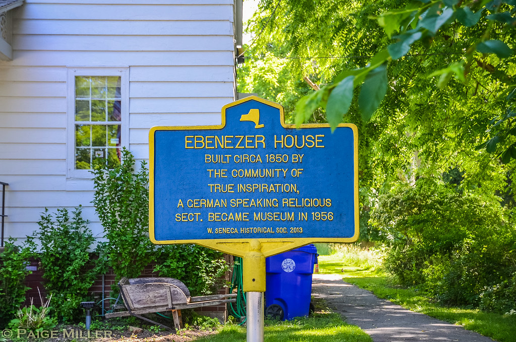 West Seneca, NY Ebenezer House, built circa 1850 by the Co… Flickr