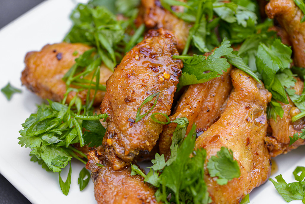 Grilled Crispy HoneyChili Wings Recipe The Meatwave