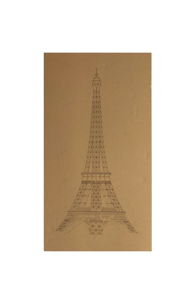 The Eiffel Tower, Art Deco, Wall decoration, Cut read DXF … Flickr