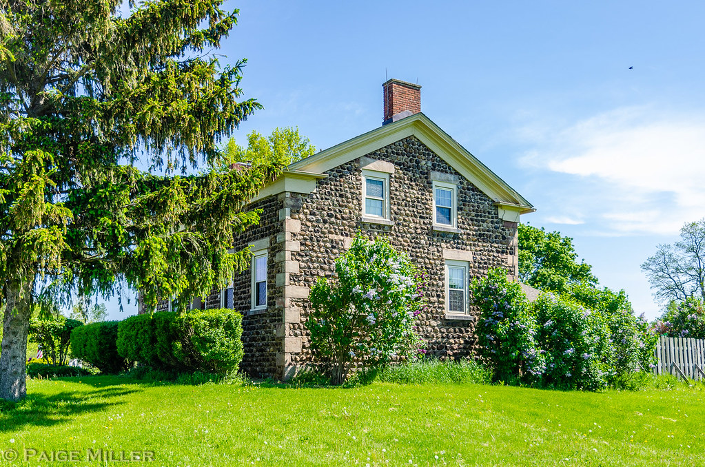 Hartland, NY Cobblestone House Built ca. 1833 for Philo Ne… Flickr