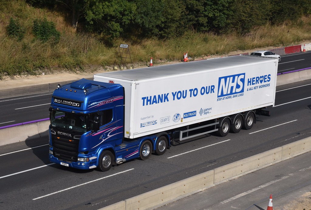 Ball Trucking Y8 BTL on the M1...Sep 3 2021. Richard Flickr
