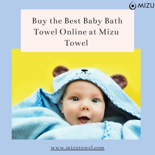 Buy the Best Baby Bath Towel Online at Mizu Towel It is no… Flickr