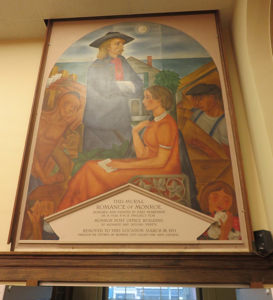 Old Post Office 48161 (Monroe, Michigan) Title "Romance o… Flickr