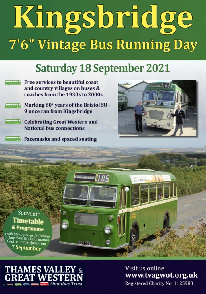 Kingsbridge Vintage Bus Running Day 18th September 2021 Flickr