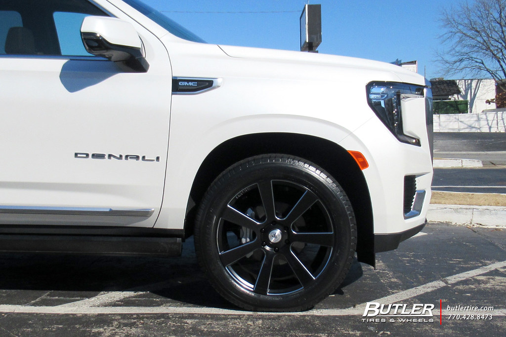 GMC Yukon Denali with 22in Asanti ABL15 Apollo Wheels and Michelin