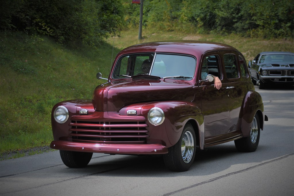 1946 Ford, four door sedan Car Cruise Kittanning, Pa Flickr