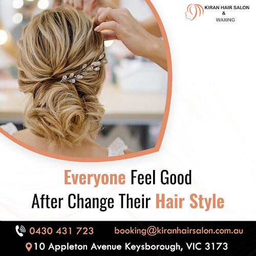 How do hairdressers make your hair smooth and shiny? Flickr