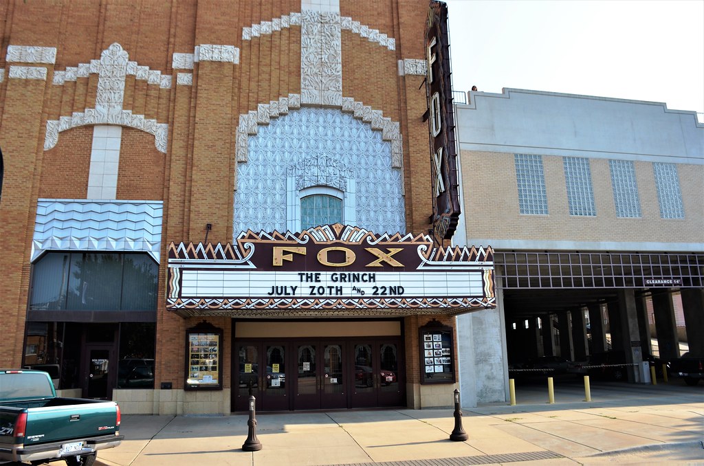 Kansas, Hutchinson, Fox Theatre The Fox Theatre marquee er… Flickr