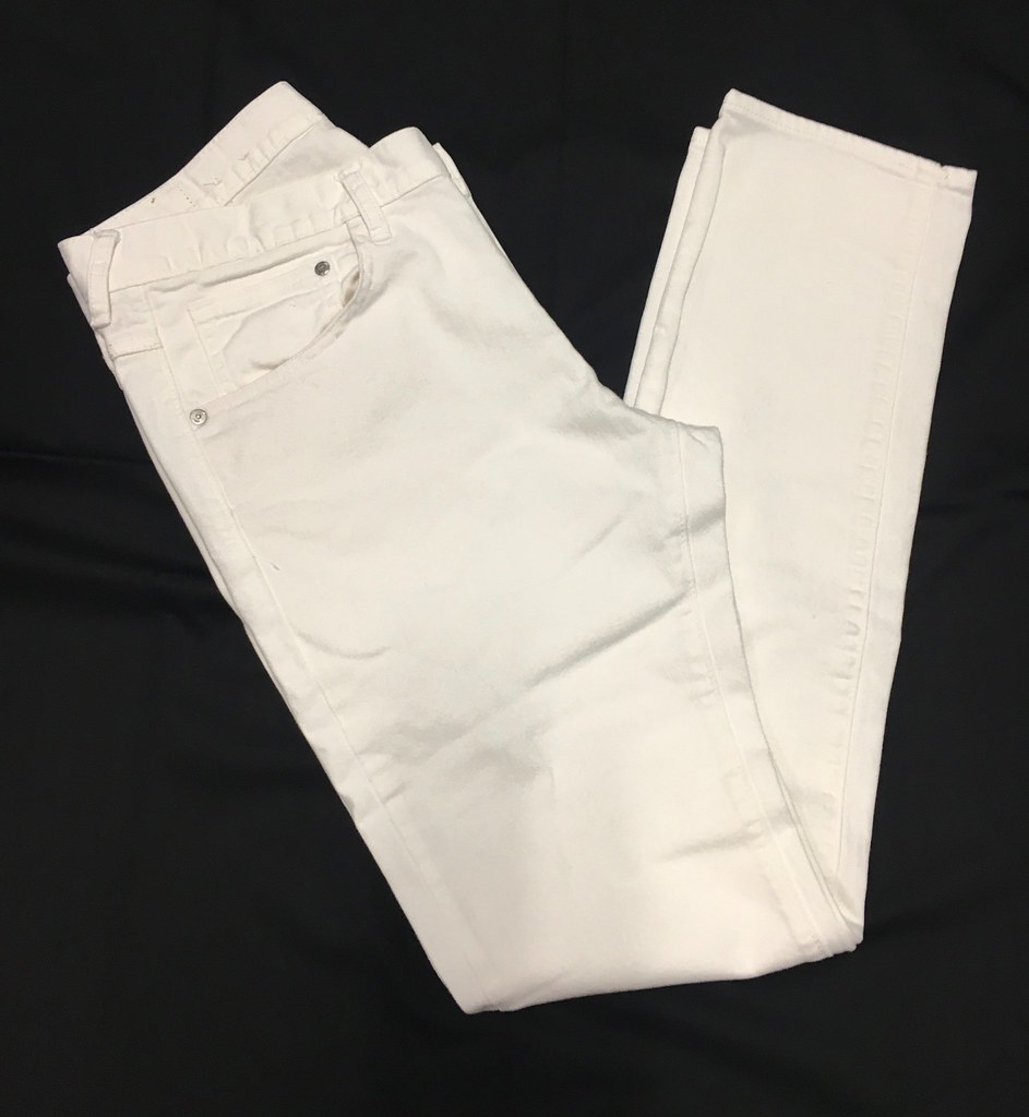 Mens White Jeans Qty 12 Downstairs Joanne Brown Flickr