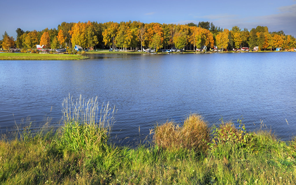 Lake Hood Anchorage Alaska Busy float plane Lake in the su… Flickr