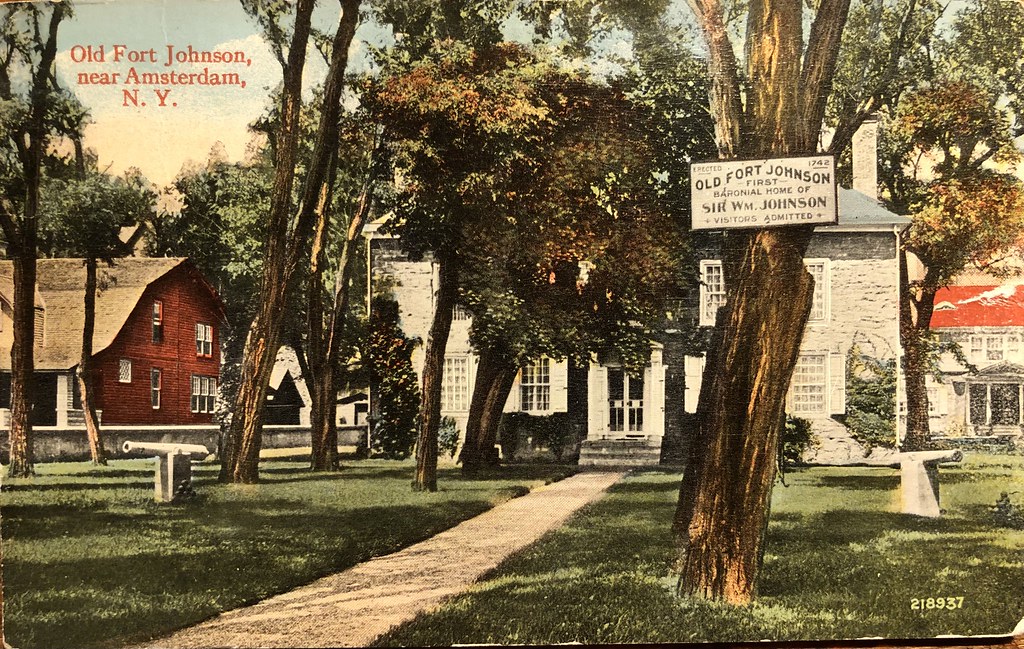 old Fort Johnson, near Amsterdam N.Y. 1916 hannabnana Flickr