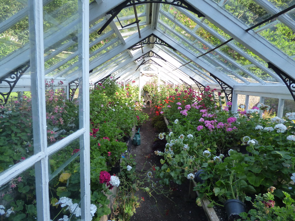 Hartland Abbey and Gardens The Walled Garden Greenhouses a photo