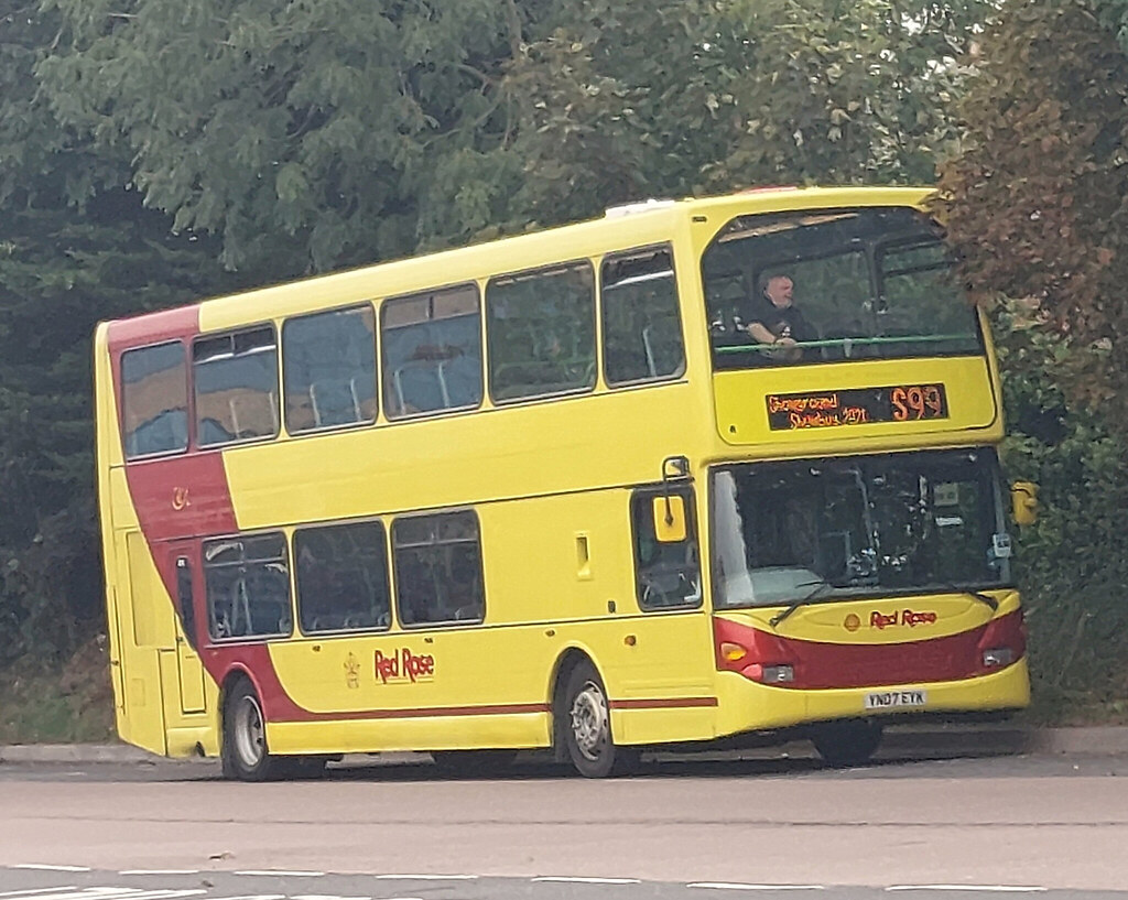 Red Rose Travel Scania N270UD Omnidekka 50541 YN07EYK S99 … Flickr