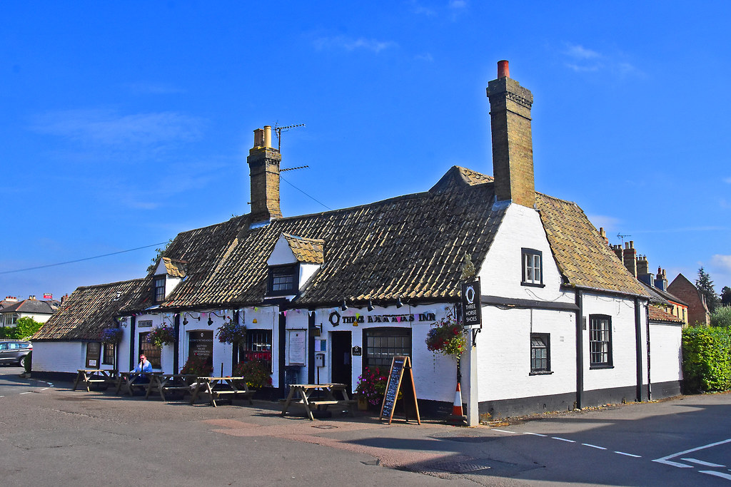 The Three Horseshoes Houghton, Cambridgeshire. Graham Flickr