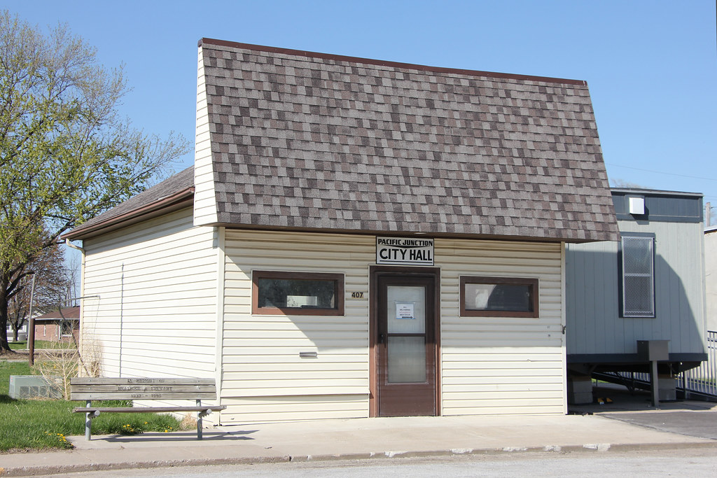 City Hall Pacific Junction, IA Damaged during the spring… Flickr