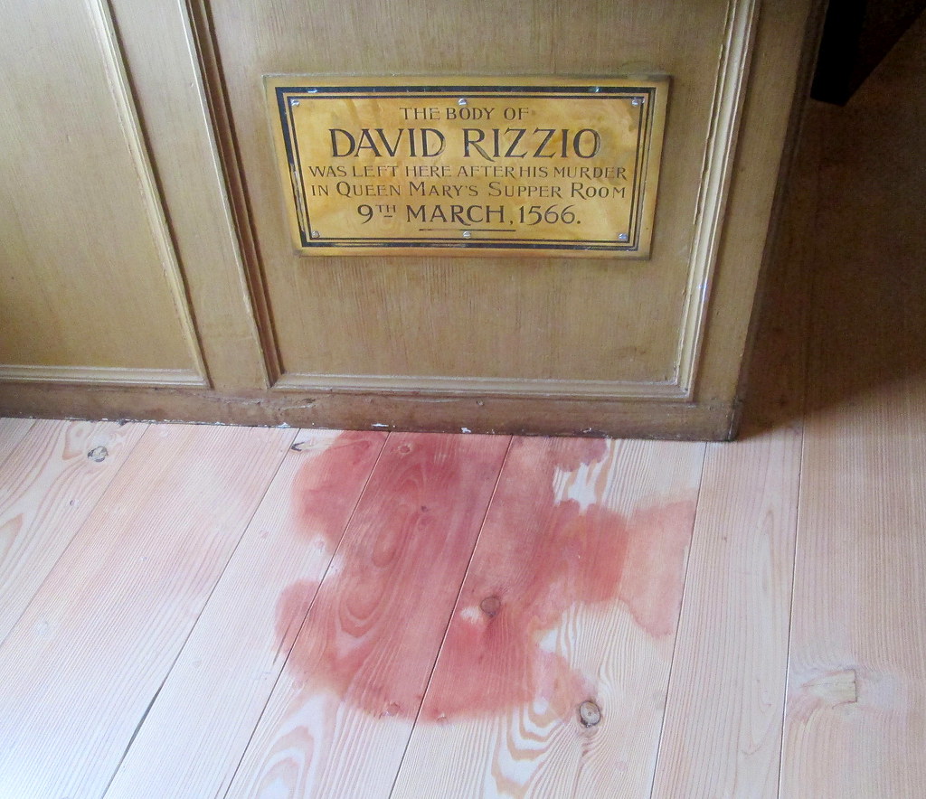 Rizzio's 'bloodstain', Palace of Holyroodhouse, Edinburgh,… Flickr