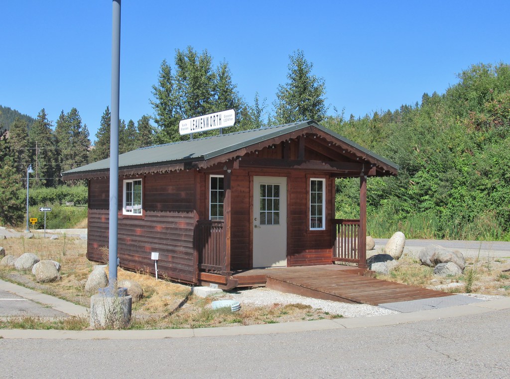 Leavenworth, Washington Amtrak Station Jasperdo Flickr