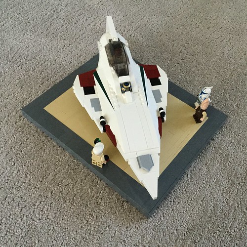 Mace Windu’s Aethersprite Delta 7b Starfighter Ok, so this… Flickr