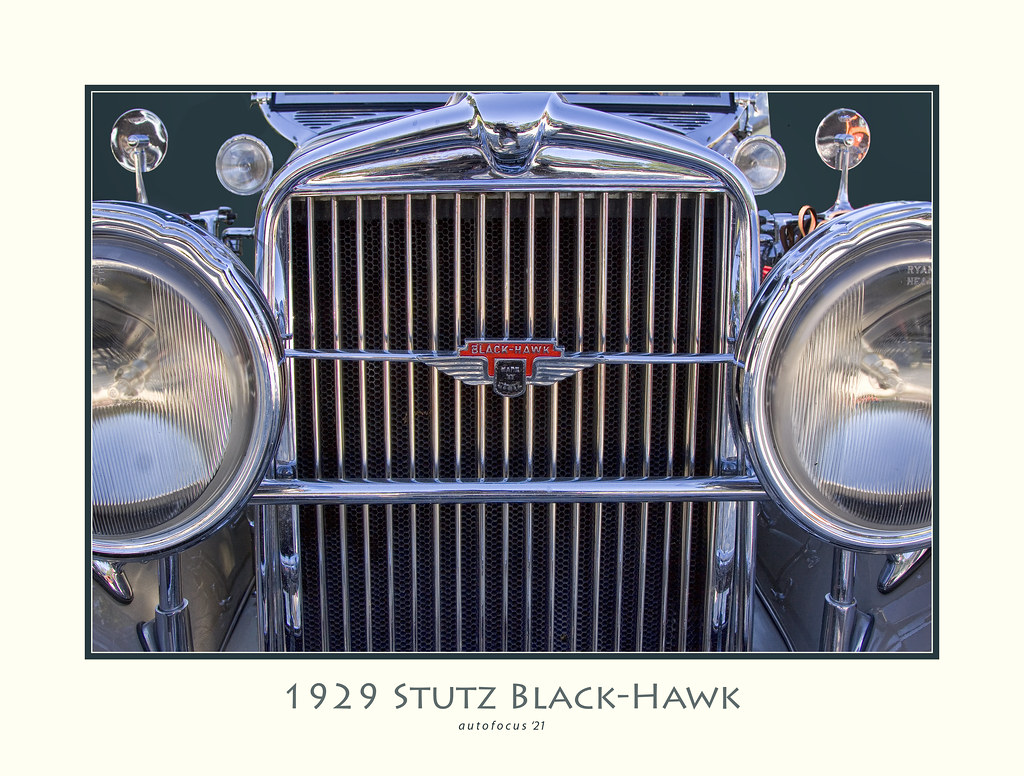 1929 Stutz BlackHawk Goshen car show Vince Montalbano (autofocus