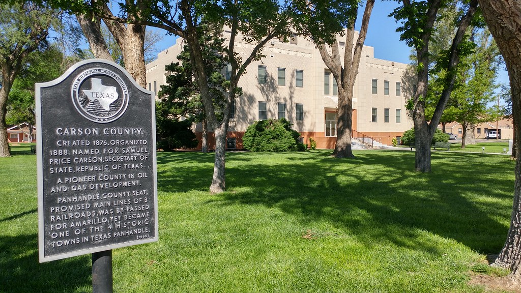 Carson County Courthouse, Panhandle, TX (3) Panhandle, TX … Flickr