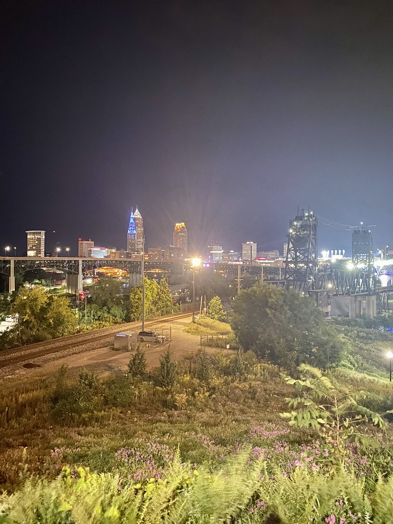 Cleveland Skyline from Abbey Avenue, Tremont, Cleveland, O… Flickr