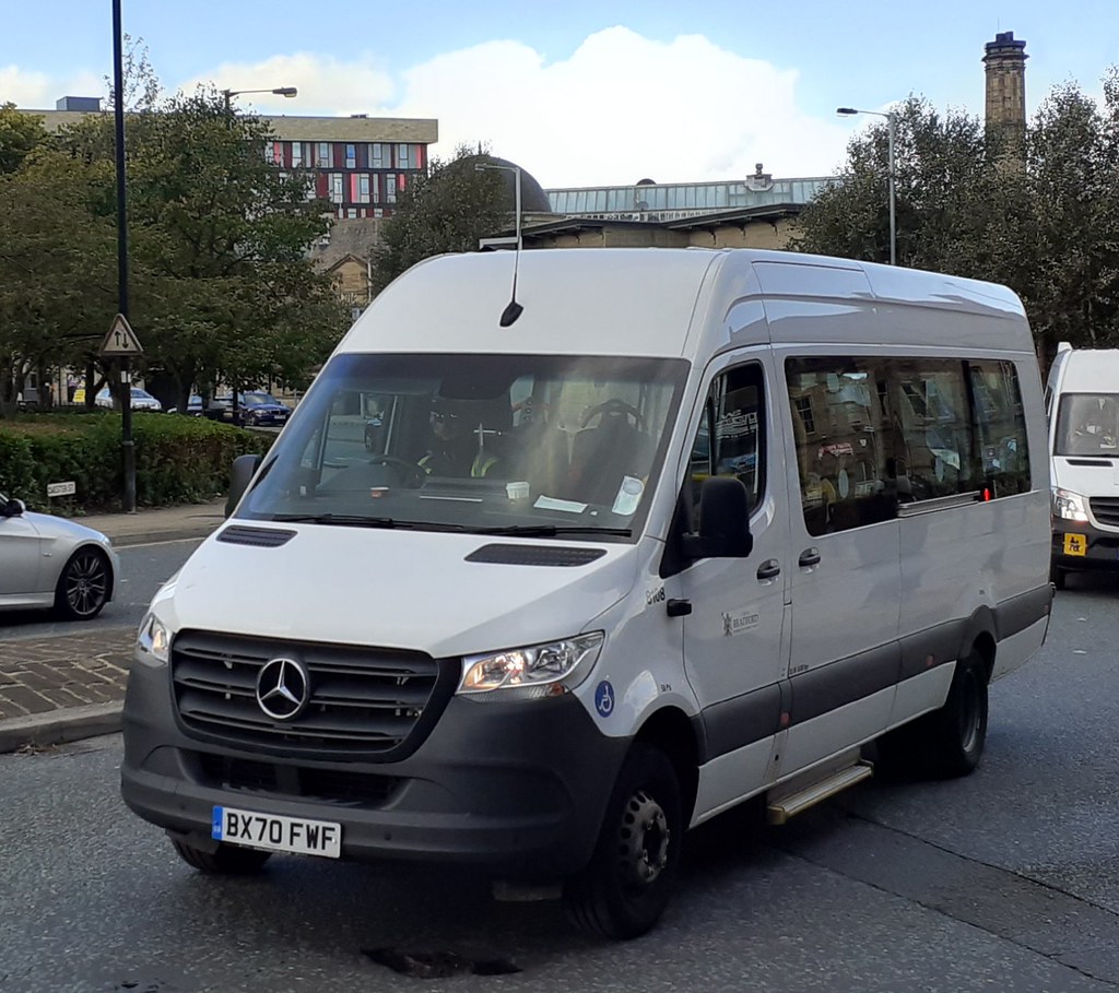 Bradford Council BX70FWF Bradford Council minibus no. 8108… Flickr