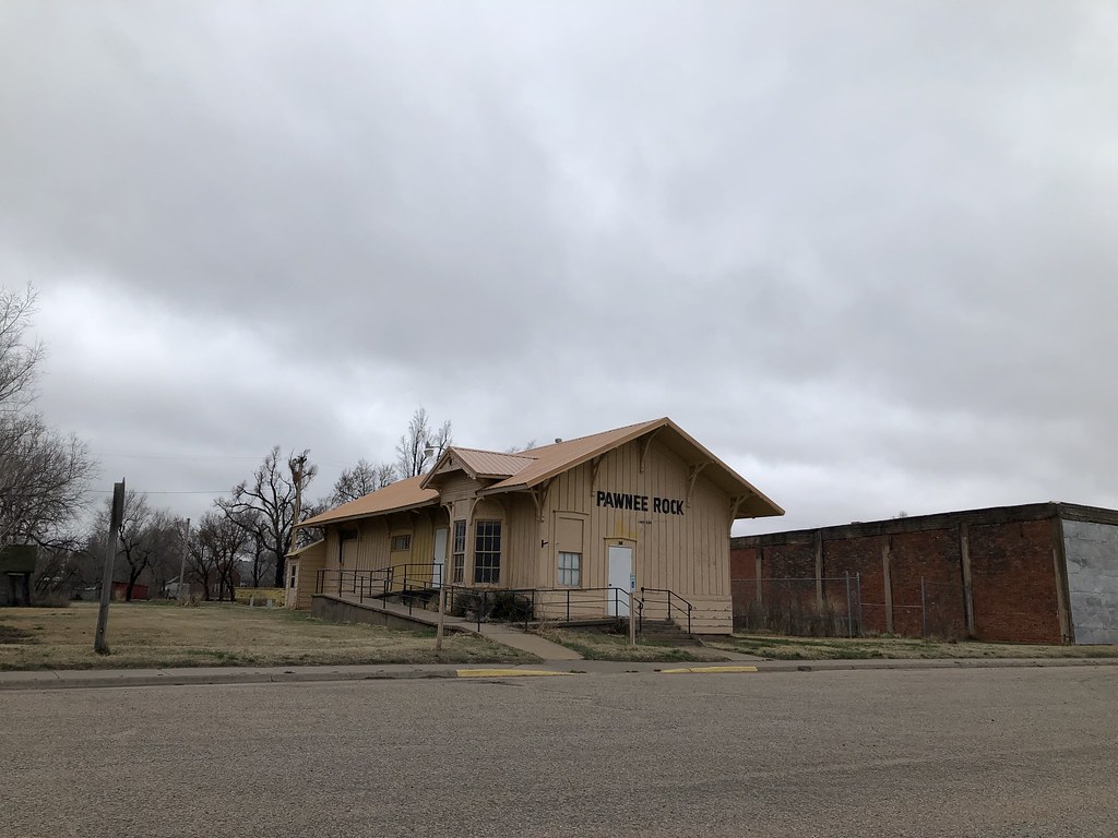 Pawnee Rock, Kansas Railroad Station Austin Dodge Flickr