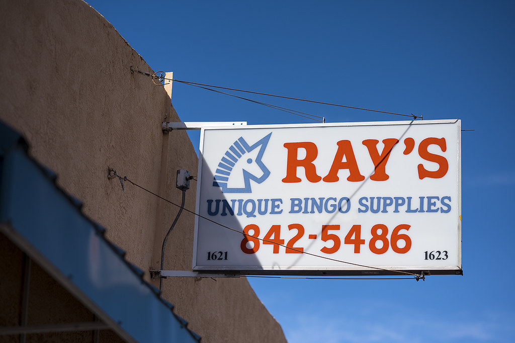ray's unique bingo on 4th st, albuquerque nm working story Flickr