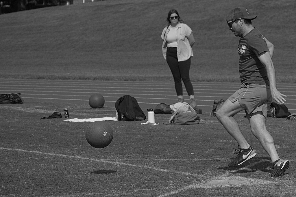 kickball in raleigh, nc, on a sunday ricky garni Flickr