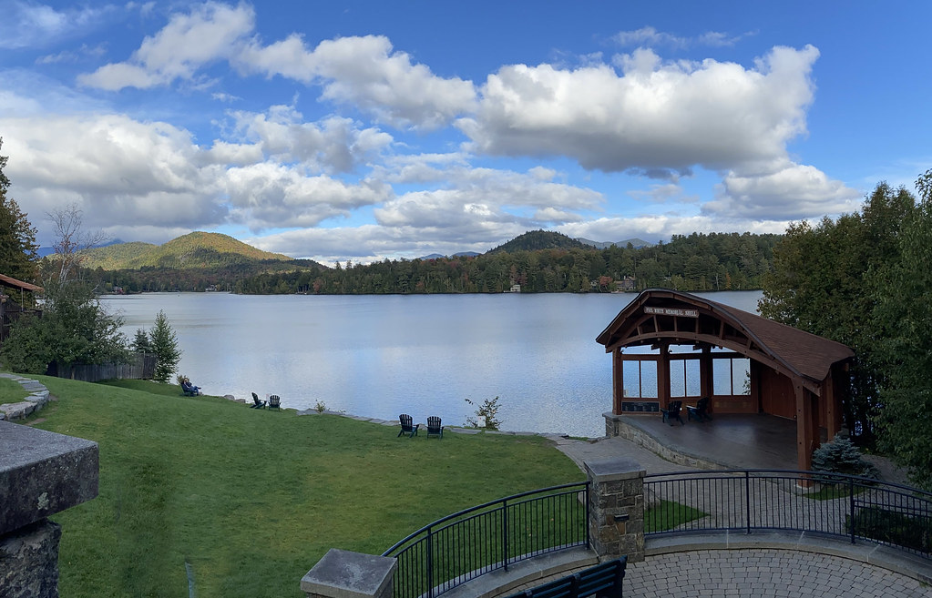 Mirror Lake, New York Panoramic view of Mirror Lake, as se… Flickr