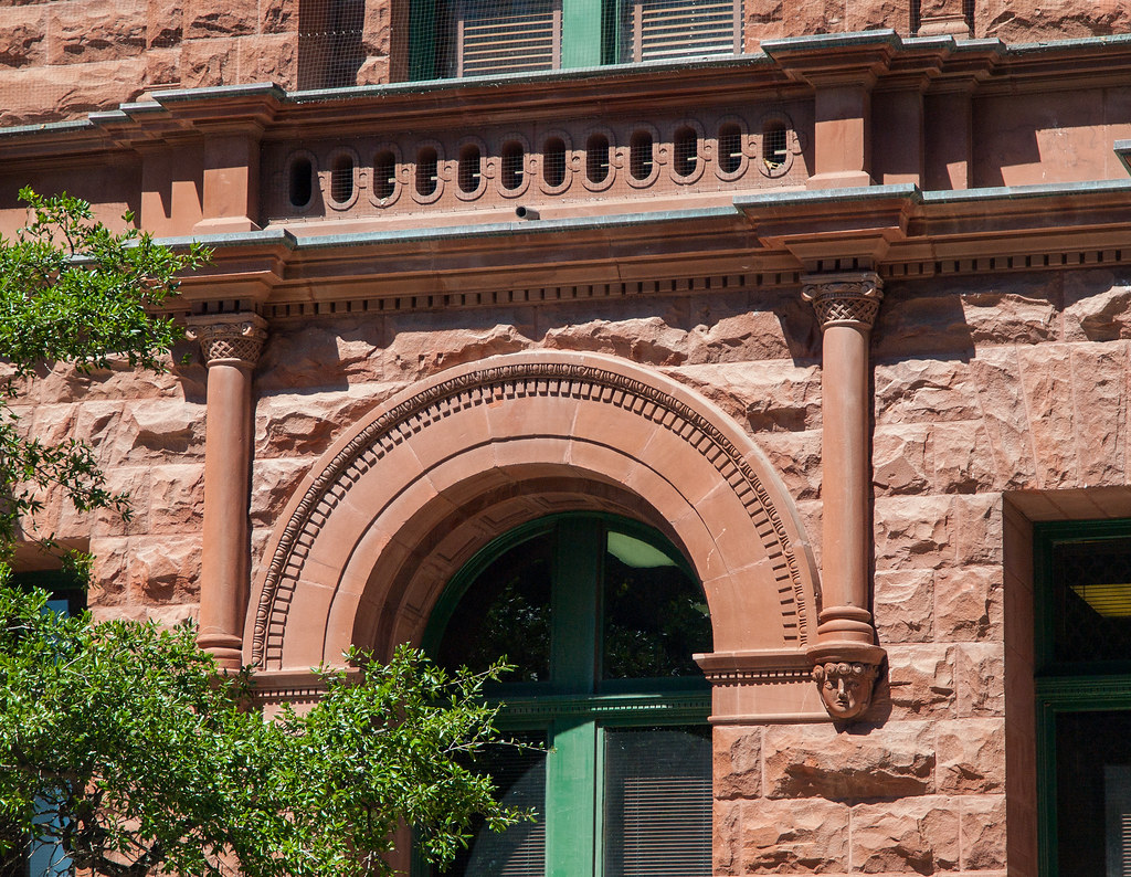 Courthouse Window Arch 1896 Bexar County Courthouse San An… Flickr