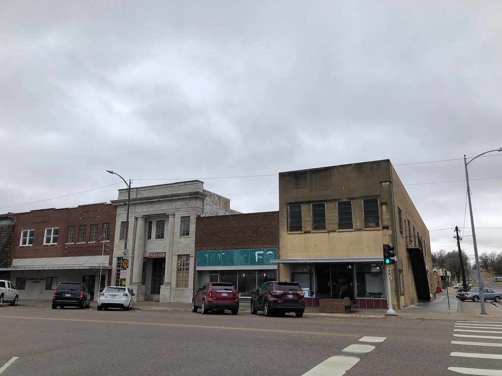 Larned, Kansas Downtown & Police Station Austin Dodge Flickr