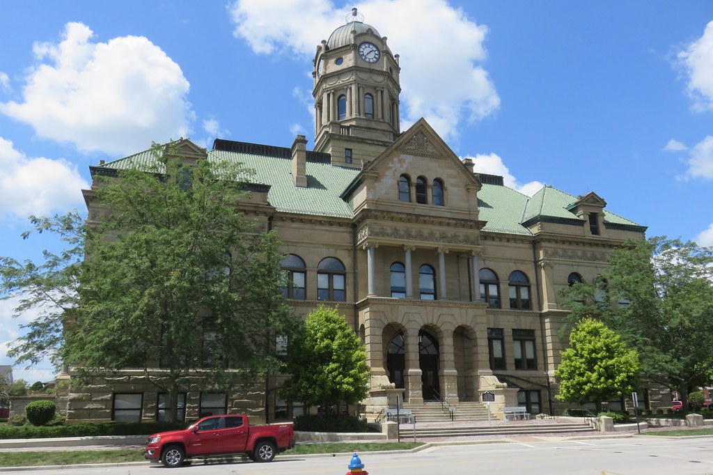 Auglaize County Courthouse Ohio) Built in 189… Flickr