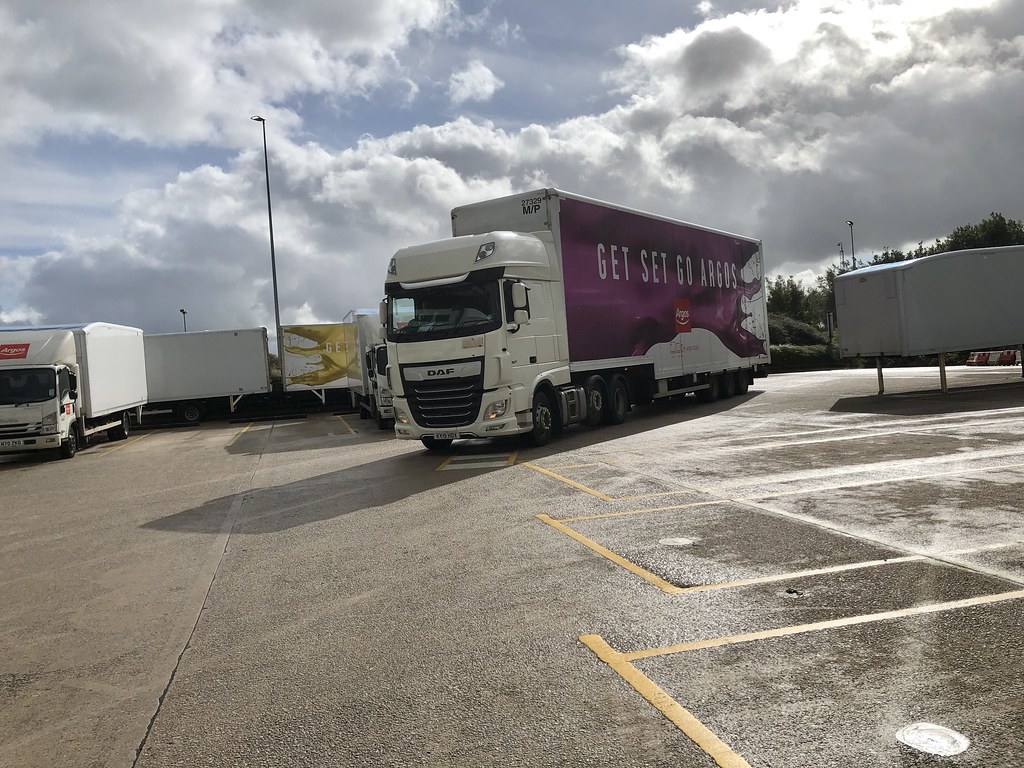 Argos DAF XF KY19HDX Argos Heywood Grimmys Truck Photos Flickr