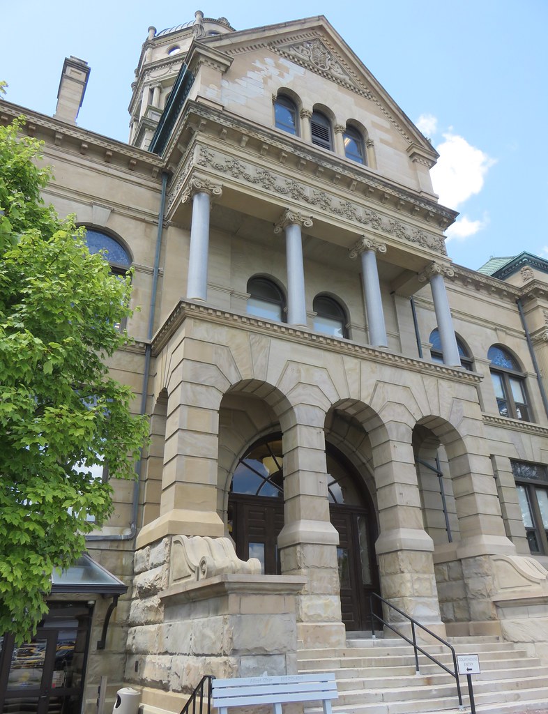 Auglaize County Courthouse Detail Ohio) Flickr