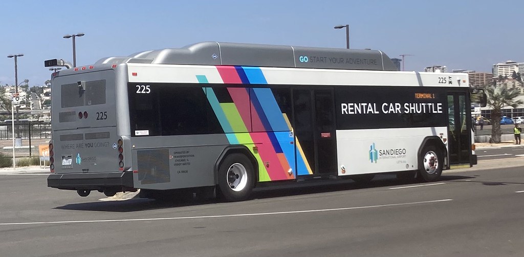 San Diego International Airport Rental Car Shuttle Flickr
