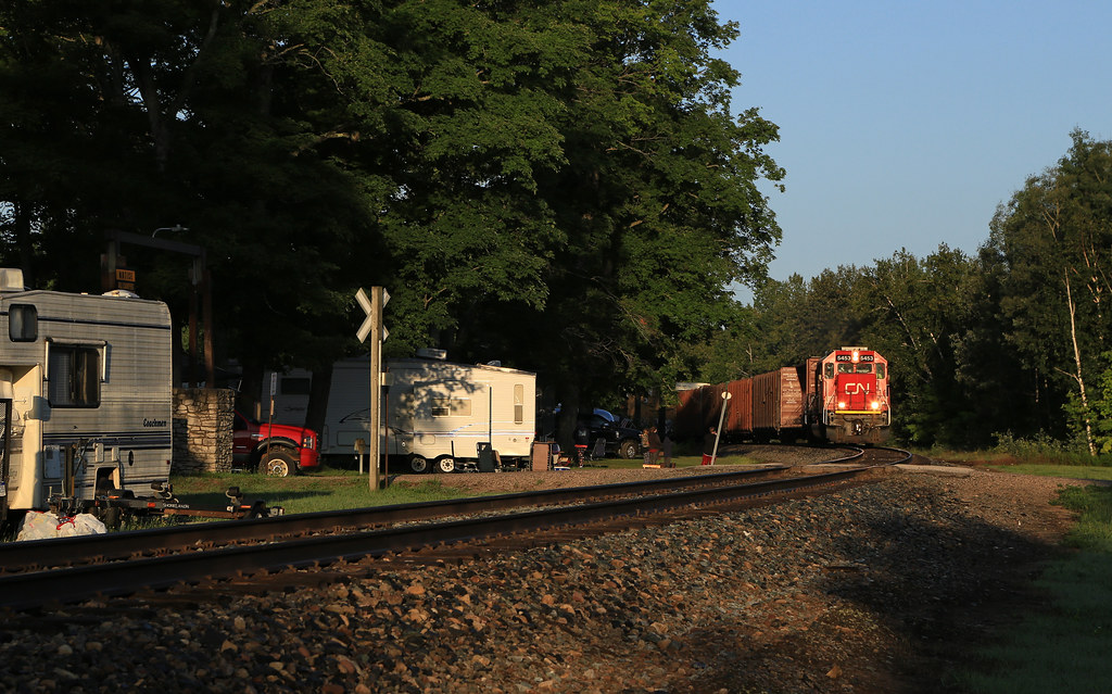 Township Camping Its just after 730 at the Trout Lake Town… Flickr
