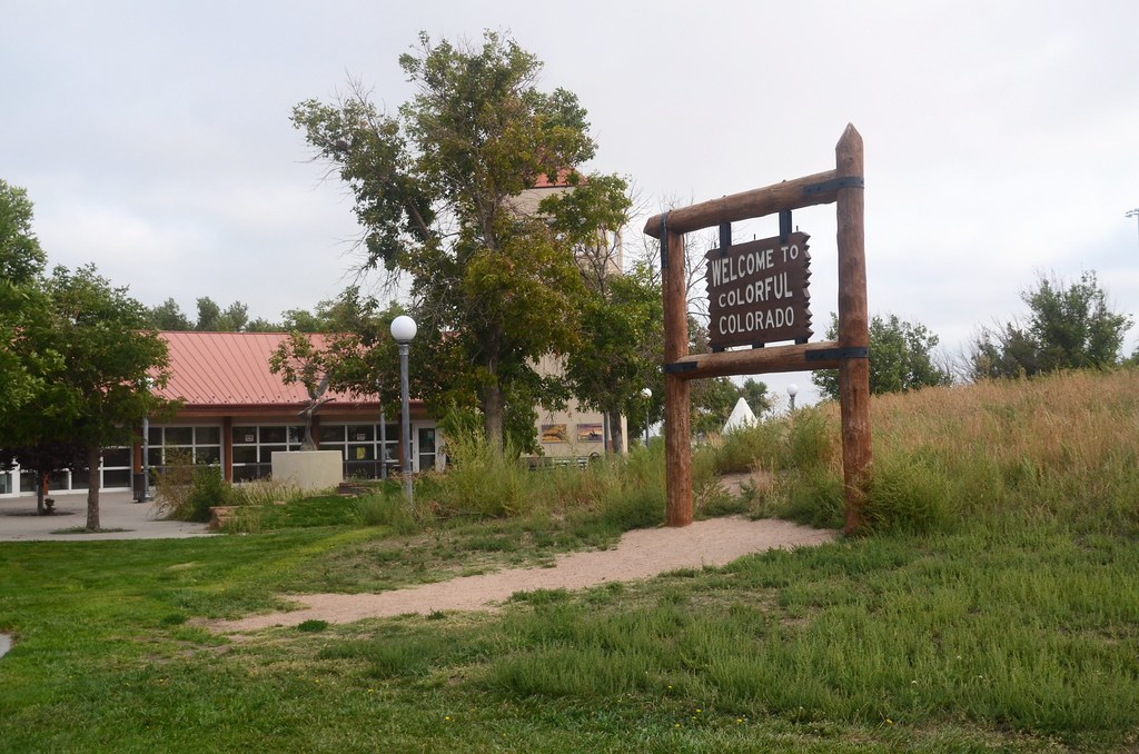 Colorado Sign in I76 Teapea Rest Area Julesburg… Flickr